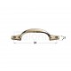 HANDLE WITH EXTERNAL SCREWS 94 / GOLD